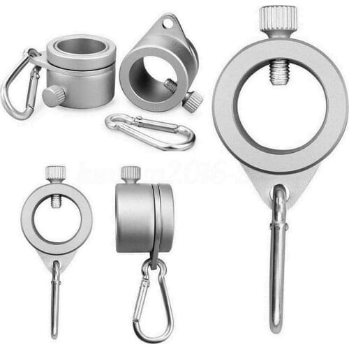 2/Set Flag Pole s Clip for 1 inch Dia. Mounting Rotating Anti Wrap