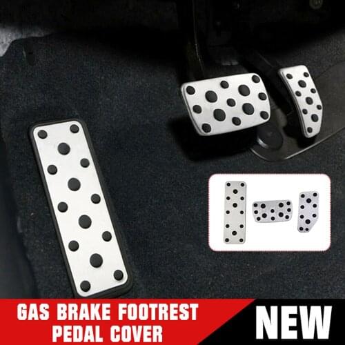 Car gearbox pedal auto anti-skid throttle brake accessories For Forester Outback Crosstrek Legacy 2018-2021