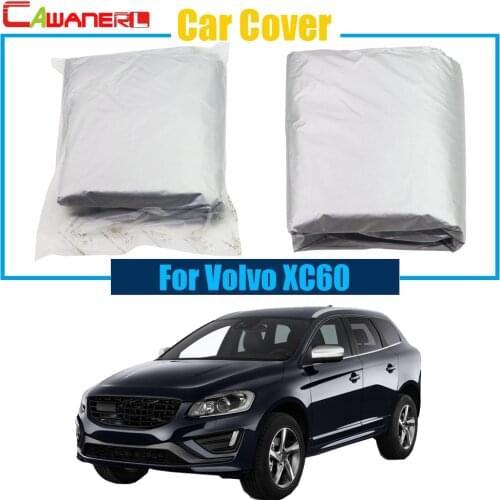 Cawanerl Car Cover Outdoor Anti UV Snow Sun Rain Resistant Protector Cover For Volvo XC60 Quality Warrant