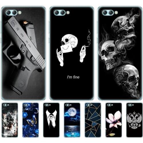 Cover phone case for huawei Nova 2 2s plus 2 lite soft tpu silicon back cover 360 full protective printing transparent coque