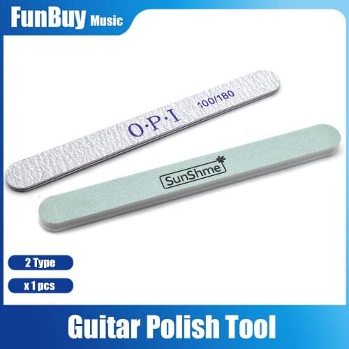 Guitar Fret Repairing Tool Fretwire File Sanding Cleaning Polish Luthier Tool
