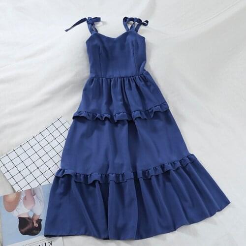 HISUMA Summer Dresses With Lace