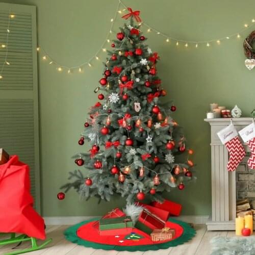 ISHOWTIENDA Christmas Tree Skirts
