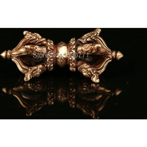 Handmade in Nepal The bell bell vajra pestle pure copper mini drop the pestle