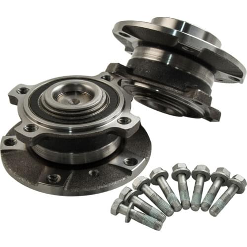 2 Pcs Front Hub Wheel Bearing hub Assembly Kit For BMW 5 Series E39 1997-2002