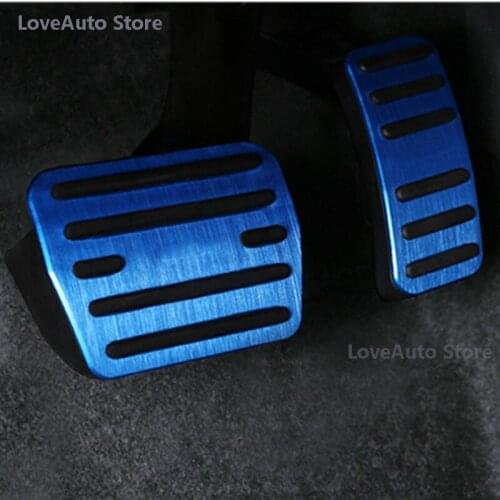 For Skoda Superb 2020 2019 2018 2017 2016 Car Accelerator Gas Pedal Cover Brake Foot Pedal Pads Fuel Brake Clutch AT Pedals