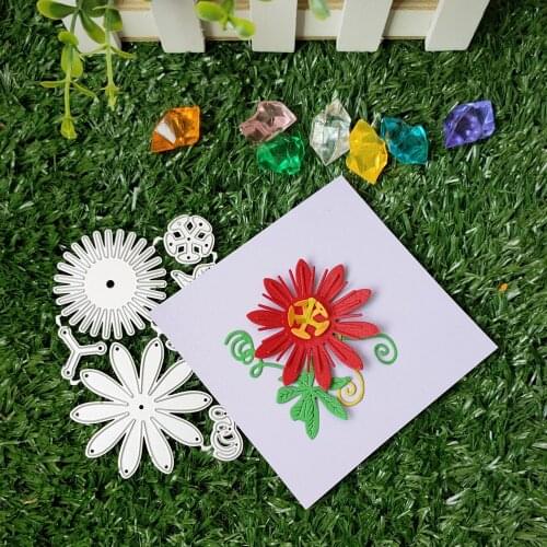 New Flowers metal cutting mould pattern scrapbook die embossing DIY handicraft paper card photo album decorative metal cutting