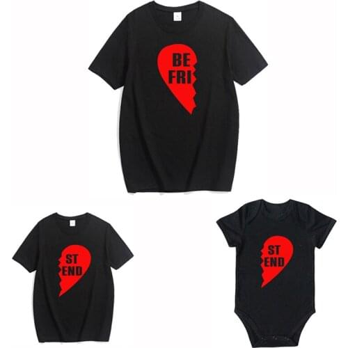 Mommy And Me Clothes Tshirt Summer Family Matching Clothes Mother Daughter Father Son T shirt Outfits Mom T-shirt Baby Girl Boys