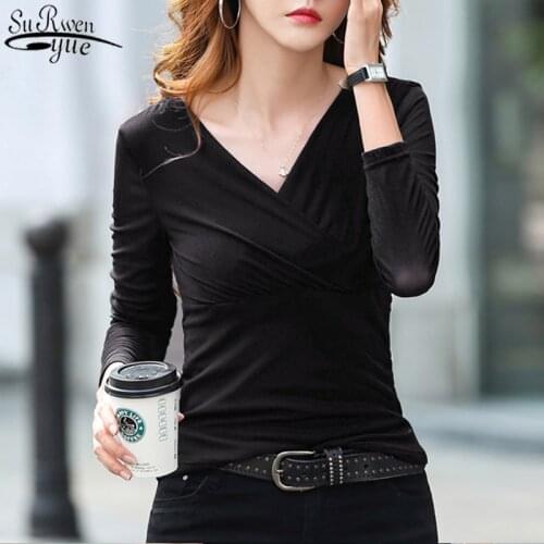 Long Sleeve T-shirt Solid Slim 2021 New Style for Autumn Cross Ultra-Stretch Mesh Womens Bottoming Shirt Blusas Mujer 10639