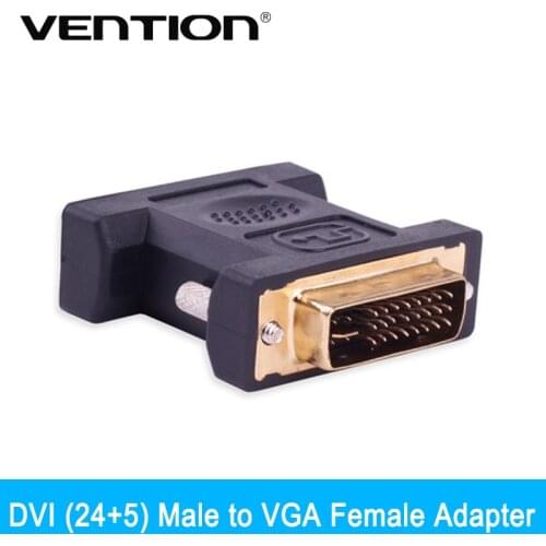 Vention DVI (24+5) male to VGA female adapter dvi to vga Converter Adaptor