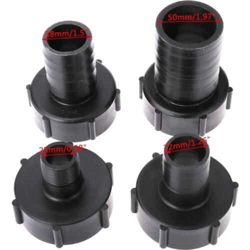 275 330 Gallon IBC Tote Tank Valve Adapter 2.36" Coarse Thread to 25mm/32mm/38mm/50mm Valve Adapter