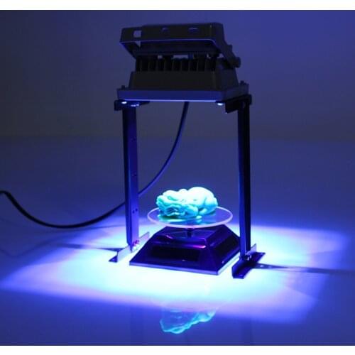 110-260V 405nm UV Resin Curing Light + Model curing bracket 60W Output Accelerated Curing upgrade for SLA DLP 3D Printer parts