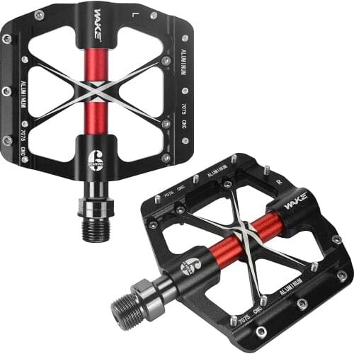 Bike Pedal Cycling PedalAluminum Alloy Bicycle Pedal Durable Foot Pedal Accessory Non-slip Bike Pedal Riding Bike Accessories