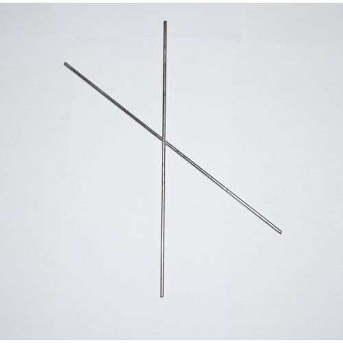 10/100pcs 2x140mm iron axle rc car robot four-wheel gear drive shaft DIY toy technology model parts baby toys for children