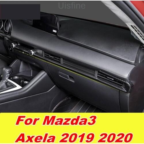 For Mazda3 Mazda 3 Axela 2019 2020 car Central control outlet Air outlet decorative frame Car decoration accessories