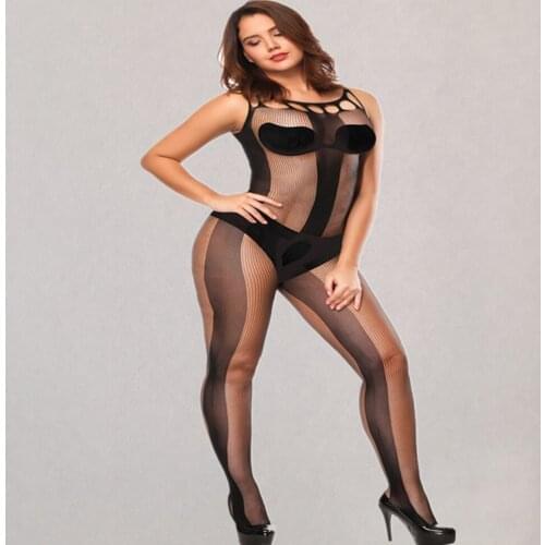 Hot Sexy Bodystockings black Sex Lingerie nightwear fashion underwear sleepwear intimates Kimono Sex products crotchless Teddies