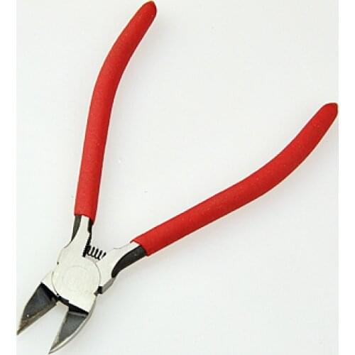 Jewelry Pliers Side Cutting Pliers Ferronickel Carbon-Hardened Steel Platinum Red Side Cutter 160x70x10mm