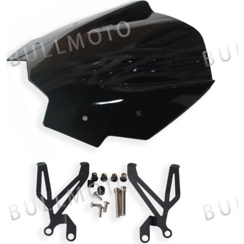 Motorcycle Windshield Windscreen with Mounting bracket High Quality ABS Plastic For BMW G310R 2017 2018 2019
