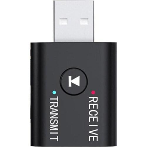Mini Bluetooth V5.0 EDR Audio Receiver Transmitter USB Bluetooth For TV Stereo 3.5mm Car Adapter Wireless Jack AUX Mini Kit W3S4