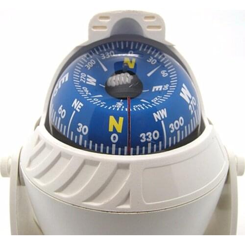 Mulitifunctional Magnetic Sphere Marine Military Electronic Vehicle-borne Type Compass For Marine Boat Car