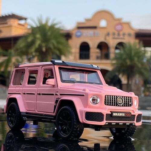 1/32 Benz G700 Alloy Car Model Off Road Children Boys Metal Car Model Pink Black Diecasts & Toy Vehicles Voiture Miniature