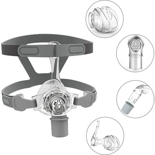 N5/N5A Nasal Mask CPAP Mask Sleep Mask with Headgear S/M/L Three Size Suitable for CPAP Machine Connect Hose and Nose