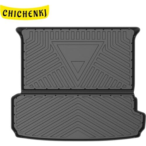 For Audi Q7 4M 2016-2020 Car Cargo Liner All-Weather TPE Non-slip Trunk Mats Waterproof Boot Tray Carpet Interior Accessories