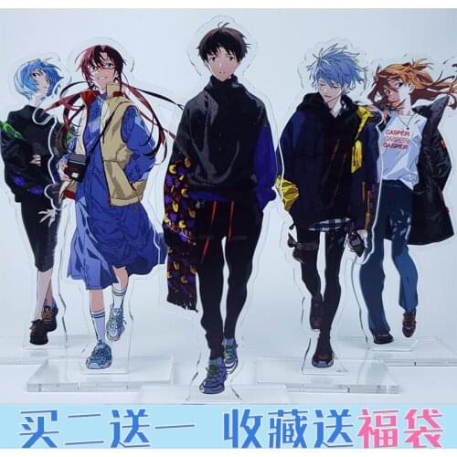 NEW Anime EVA Ayanami Rei Asuka Langley Soryu Cartoon Desktop Decor Student Gift Cosplay Acrylic Stand Figure Model Toy HOT