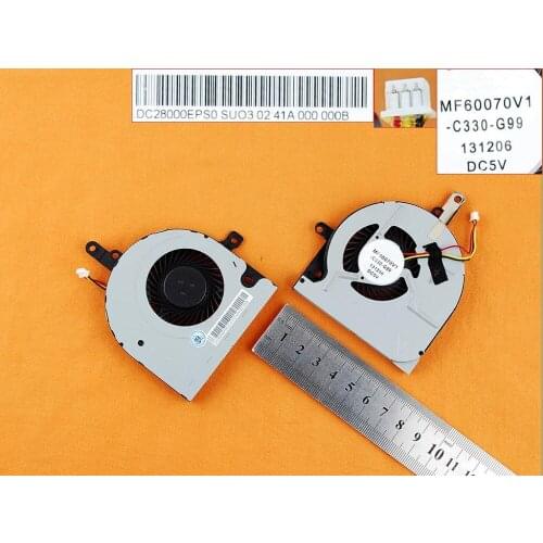 New Laptop Cooling Fan for Toshiba Satellite C55-B C55T-B C50G-B Original PN: MF60070V1-C330-G99 CPU Cooler/Radiator