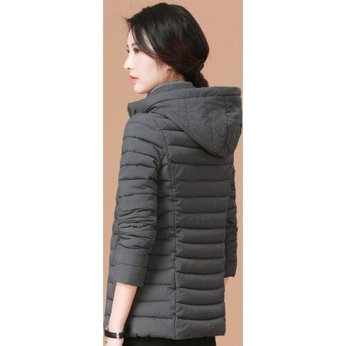 Autumn Winter Jacket Women Parka Casual Coat Female Jacket Padded Ladies Winter Jackets Parcas Mujer 2020 D0173 KJ2574