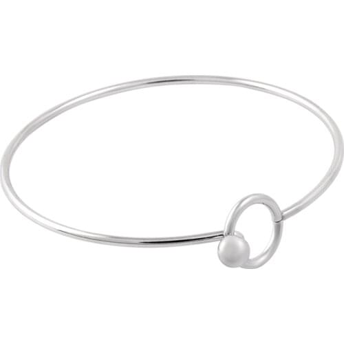 Stainless Steel Expandable Bangle Keepsake Jewelry Memorial Bracelet for Women
