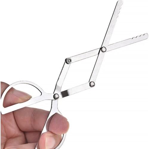 Folding Log Grabber Ultralight Portable Tweezers Tongs Tools for Hiking Traveling Picnic durable and lightweight Anti-slip Clips