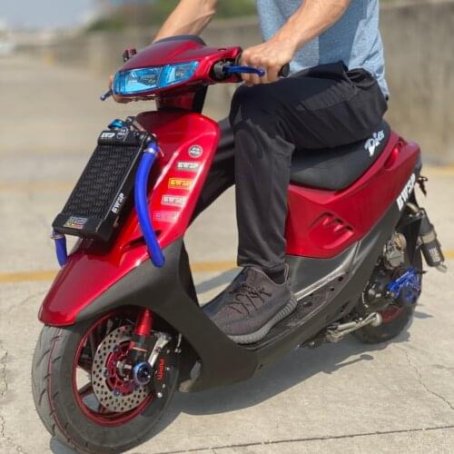 SCOOTER DIO AF18 125CC WATER COOLING BWSP BLACK BLOOD EDITION CYLINDER 54MM CRANKSHAFT 52.6MM 34MM CARB JISO EXHAUST TWPO WHEELS