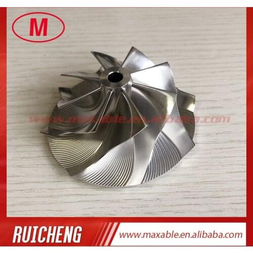 TD05H reverse 54.00/74.00mm 8+0 blades high performance Turbocharger aluminum 2618/milling/Billet compressor wheel