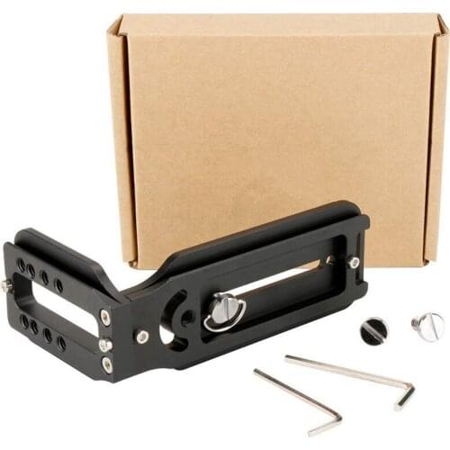 Universal Camera L Bracket Quick Release L Plate 1/4 Inch Screw Swiss Vertical Video Compatible For Nikon D750 D850 D3400 Canon