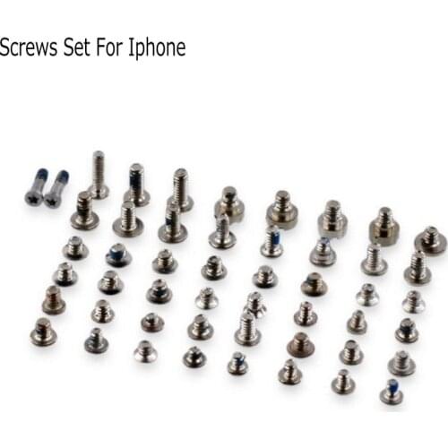 Screws Full Screw Set for iPhone 6 6s plus 5 5S 5C Repair Bolt Complete Kit Replacement Parts Fix phone Accessories