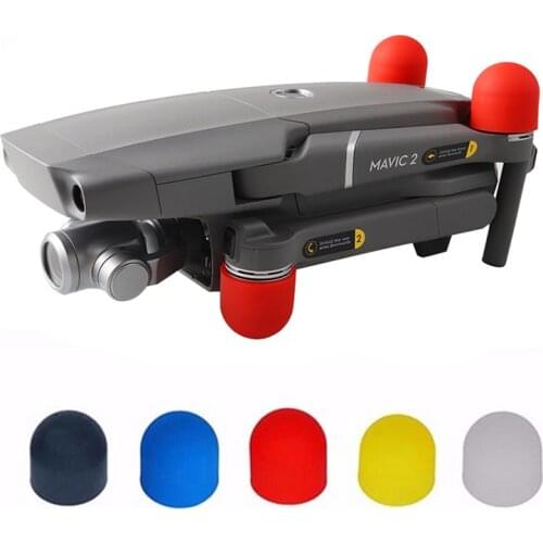 4Pcs Soft Silicone Cover Cap Motor Protective Case for FIMI X8 SE Drone DJI Mavic / Mavic 2 PRO Parts Motor Dust-Proof Protector