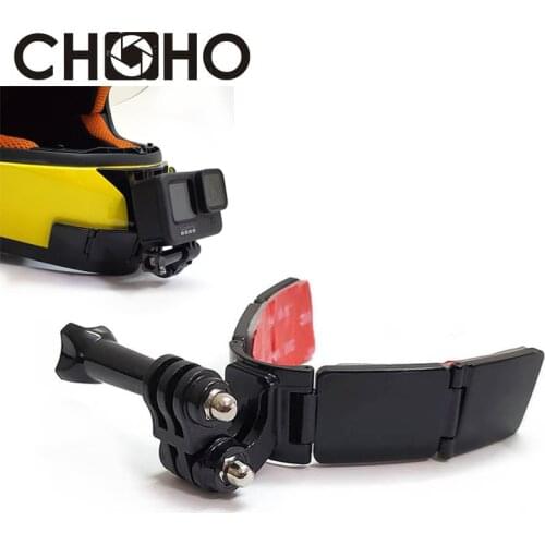 For gopro 9 accesorios Adjustment Base Helmet Mount Riding Belt Head for go pro hero 8 7 6 xiaomi yi 4k sjcam Action Camera