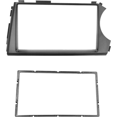 2 Din Car Fascia for SSANG YONG Actyon RHD Stereo Fascias Panel Dash Mount Installation Car DVD Frame Kit In-Dash