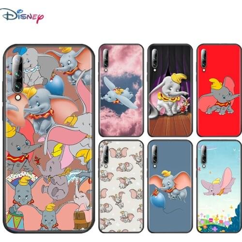 Disney Dumbo For Samsung Galaxy A90 A80 A70 S A60 A50S A30 S A40 S A2 A20E A20 S A10S A10 E Black Phone Case
