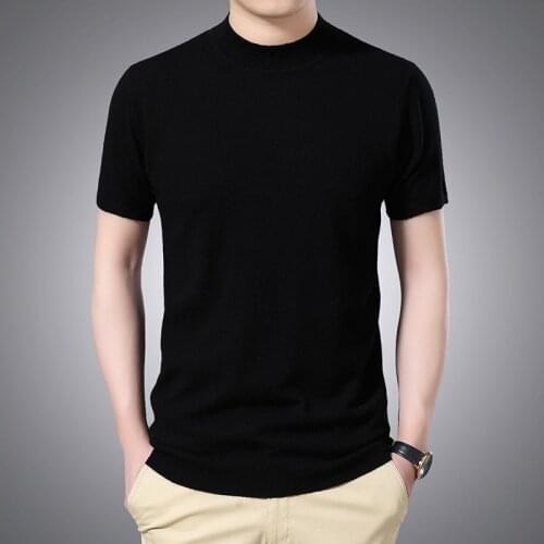 CHUNZUMURONG Short Sleeve T-shirts For Men