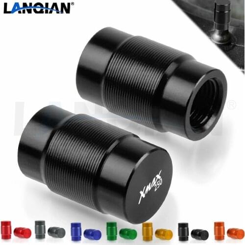 For Yamaha XMAX 250 Motorcycle Aluminum Wheel Tire Valve Stem Caps Airtight Covers tracer XMAX 250 XMAX-250 2017 2018 2019