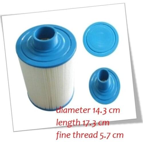 Filter for Jazzi pool 2011 version Cartridge filter, hot tub paper filter for chinese spas, 173mmx143mm,57mm MPT thread