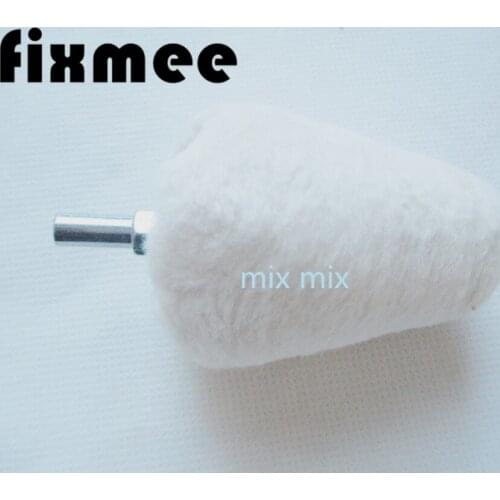 Fixmee 6*55mm Tapered Conical Flannel Polishing Buffing Buffer Wheel for Electric Tool Drill