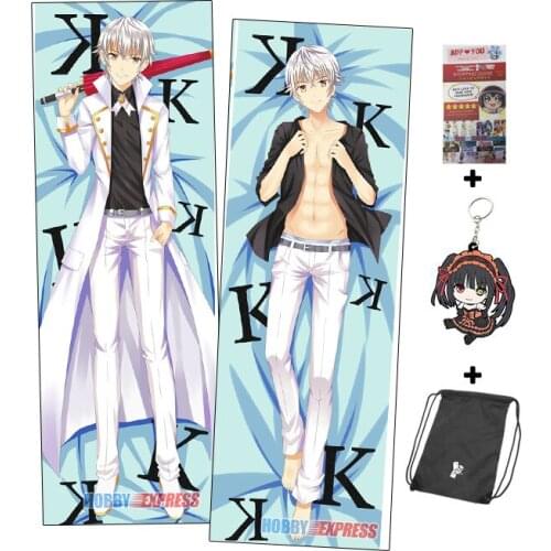 Hobby Express Yashiro Isana K Project Male Dakimakura Japanese Hugging Body Pillow Cover ADP-61073