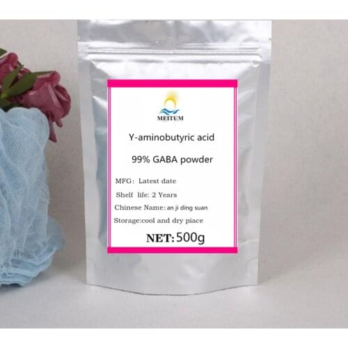 Best Selling New Product 99% Y-aminobutyric Acid GABA Powder, Promote Positive Mood, Improve Sleep and Improve Concentration
