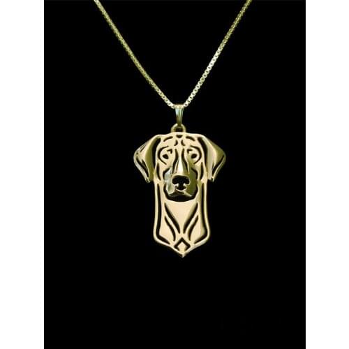 New 2016 Unique Romantic Gold Silver Color Doberman Pendant Necklace Hunger Games Necklace Women Best Friend Choker