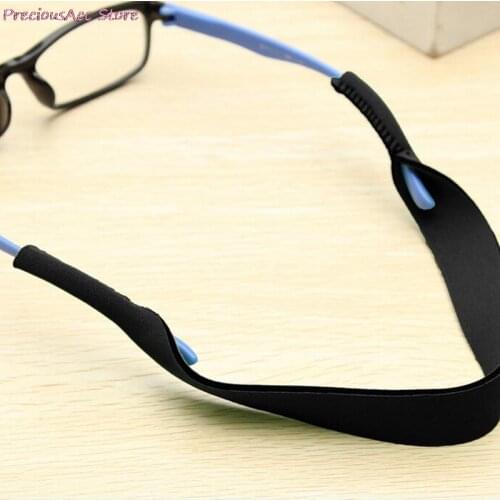Spectacle Glasses Anti Slip Strap Stretchy Neck Cord Outdoor Sports Eyeglasses String Sunglass Rope Band Holder 4 Colors 33.5cm
