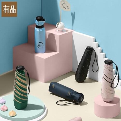 Xiaomi Umbrella Mini Portable Sun Umbrella Sunscreen Anti-ultraviolet Sunshade Umbrella Folding Mini Portable Pocket HOT SELL