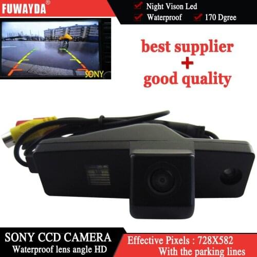 FUWAYDA Parking Assistance for SONY CCD HD Car Rear View Backup Camera night vision for Toyota Highlander Kluger Lexus RX300